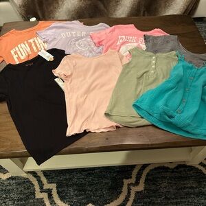 Girls shirt bundle